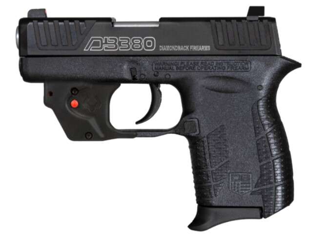 Handguns Diamondback Firearms 2.80" 380ACP DIA DB0101E002  380 G4        2.8 6R   VIR  SS/BLK • Model: 2.80"